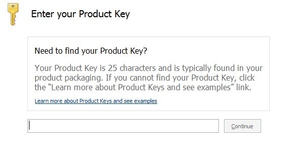 chiave del prodotto