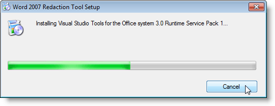 Installing Visual Studio Tools for Office