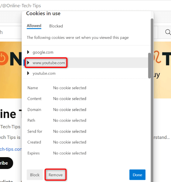 Cancella la cache e i cookie del tuo browser image 3