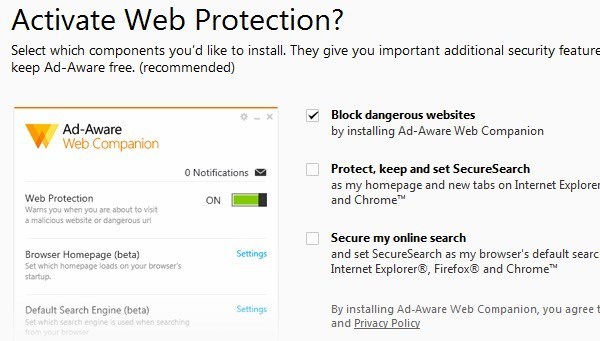 protezione web ad hoc
